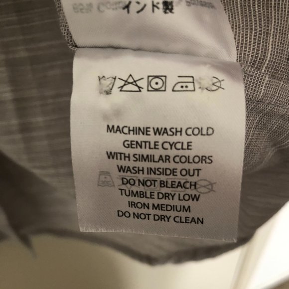 Tavik Grey long-sleeve button down, M - Picture 3 of 5